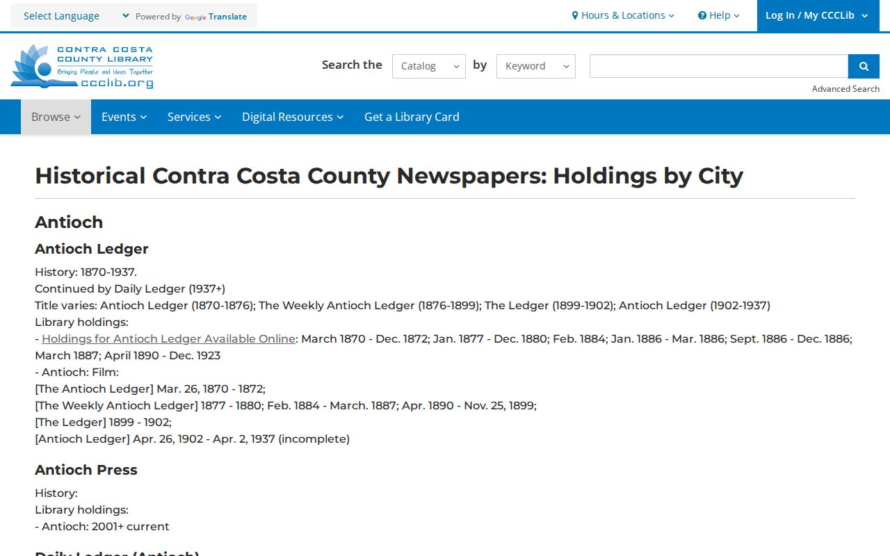 Danville city directory research using historical newspaper holdings